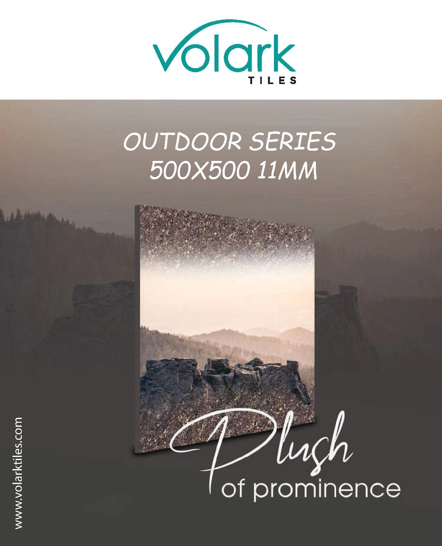 VOLARK TILES 50X50 CM 11MM