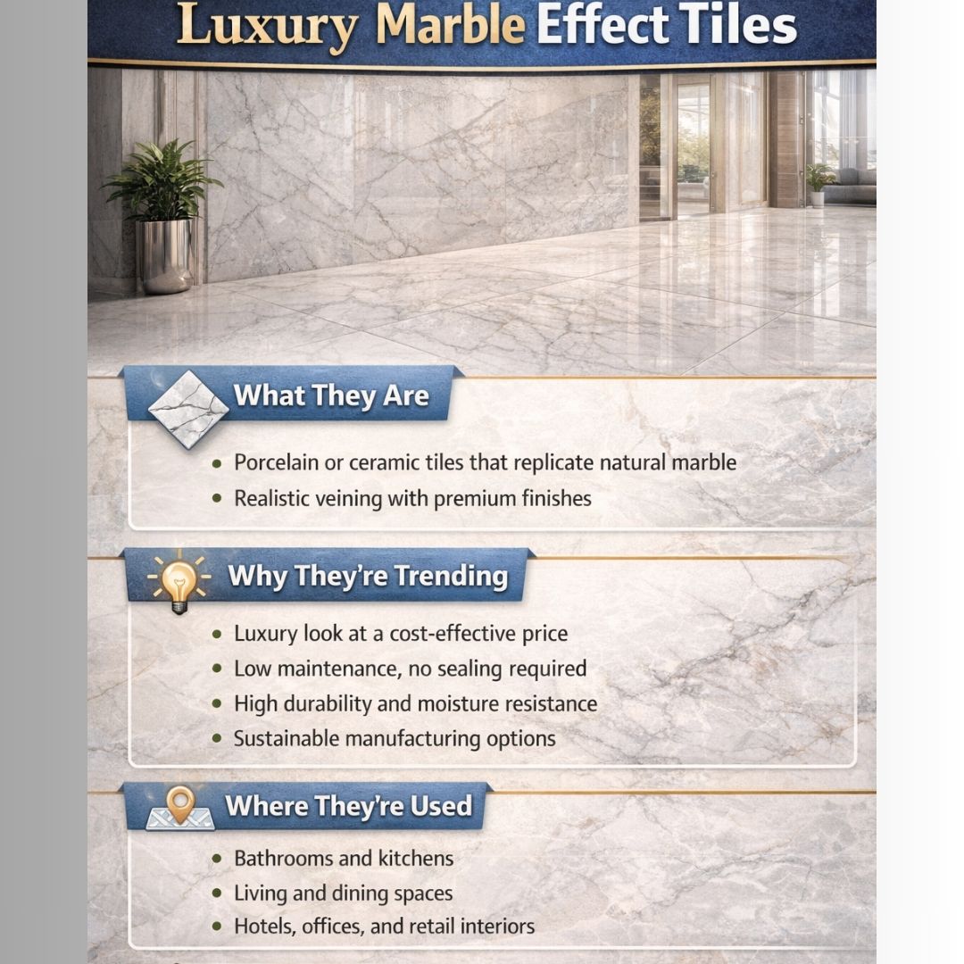 Luxury Marble Effects Tiles