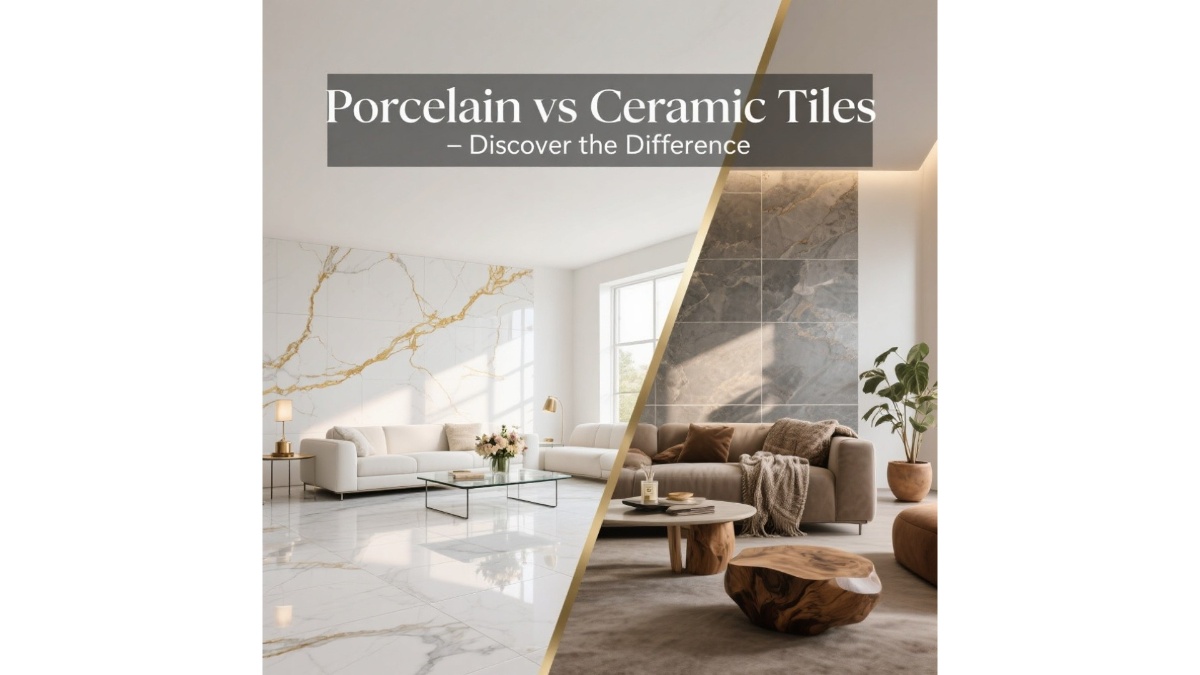 Ceramic Tile vs Porcelain Tile: What is the Real Difference and Which One Should You Choose?