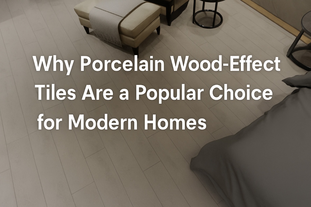 Why Are Porcelain Wood Effect Tiles a Popular Choice for Modern Homes?