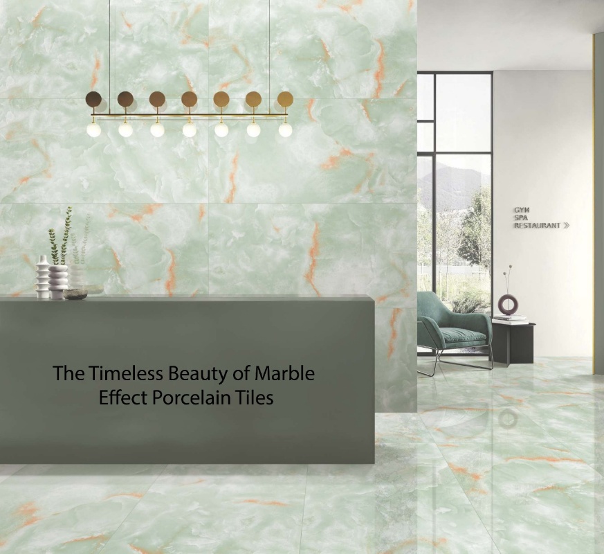 The Timeless Beauty of Marble Effect Porcelain Tiles Photos - 1