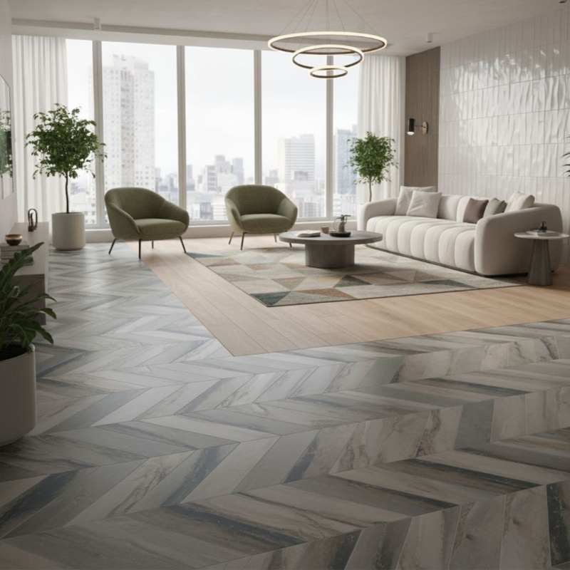 Living Room & Flooring: Stylish Tile Trends & Modern Flooring Ideas for 2025