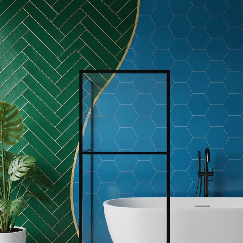 Which Bold Color Bathroom Tiles Are Redefining Modern Bathrooms in 2025?