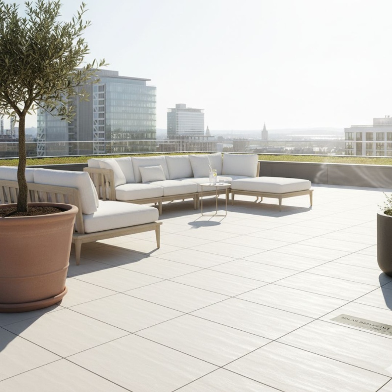 Why “Solar Reflective Outdoor Tiles” Are a Game Changer for UAE Homes