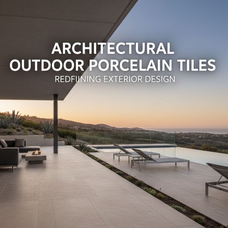 Why Architectural Outdoor Porcelain Tiles Are Redefining Exterior Design
