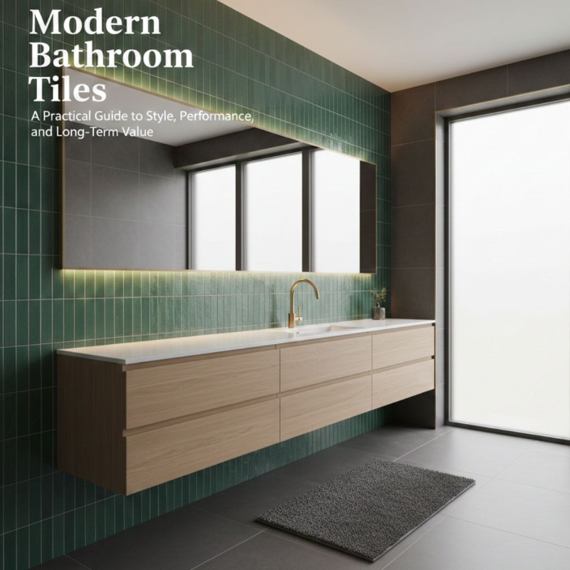 Modern Bathroom Tiles: A Practical Guide to Style, Performance, and Long-Term Value