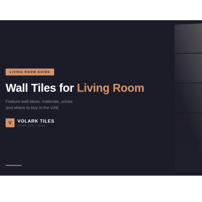 Wall Tiles for Living Room: What to Use, Where to Put It, and What to Avoid Photos - 1