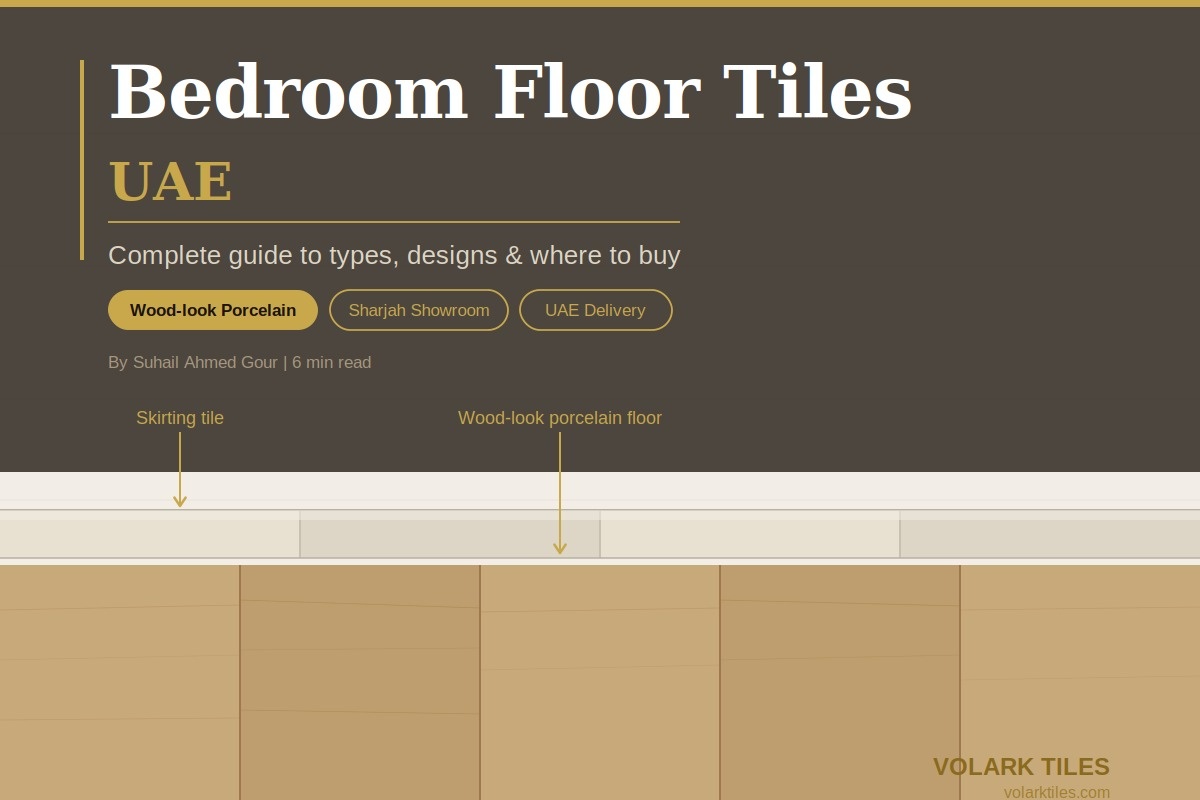 Bedroom Floor Tiles UAE – Designs, Types & Ideas for Every Bedroom Photos - 1