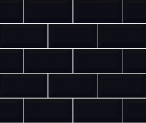BEVELED BLACK GLOSSY